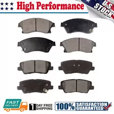 Front Rear Ceramic Brake Pads Kit For Cadillac ATS US STOCK HOT SALES