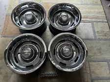 1969-82 Corvette AZ 15x8 OEM Rally Wheels Restored Mismatched Dates Restored Vet