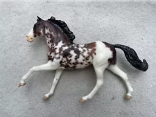 OOAK Stunning Custom Breyer Horse Bay Etched Pinto Paint Sabino Flash Morgan!