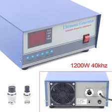 1200W Ultrasonic Transducer Driver 40K ultrasonic Generator F/ industry cleaning