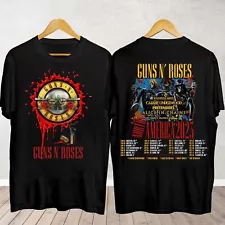 Tour 2023 American Roses Guns North World N' T-Shirt Concert Gnr Sale Unisex Hot