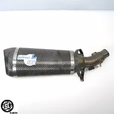 2005-2007 TRIUMPH SPEED TRIPLE 1050 LEO VINCE CARBON FIBER SLIP ON EXHAUST PIPE (For: 2006 Triumph Speed Triple)