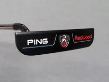 Ping Redwood ZB Black Satin Putter LH Left Handed Original Shaft