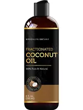 Fractionated Coconut Oil for Skin, Hair and Face – 100% Pure and Natural Body...