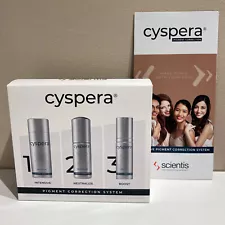 BRAND NEW Scientis Cyspera 3 Step Intensive Pigment Correction System