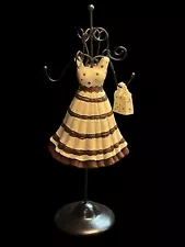 Dress Form Wire Mannequin and Handbag Figurine