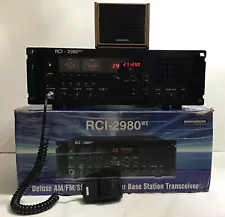 RCI 2980 WX CB BASE RADIO