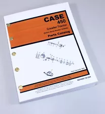 J I Case 450 Crawler Tractor Loader Dozer Parts Catalog Manual S/N 3038436-Down