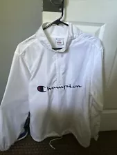 Supreme Champion Coaches Jacket White L in Hand