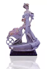 Giuseppe Armani Capodimonte Florence Figurine, 1119-P, Flowers for Sale, 14.5"