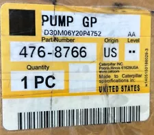 Fuel Injection Pump 476-8766 for Caterpillar C7 Engines