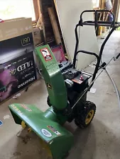 John Deere Trs 22 Snowblower For Parts Or Repair