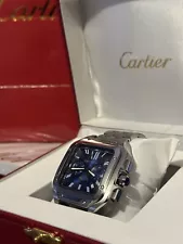 cartier santos wssa0009 Stainless Steel