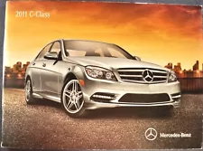 2011 Mercedes Benz C-Class Brochure C300 C350 Sedan C63 AMG Excellent Original