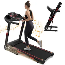 FYC Folding Treadmill with Incline - 3.5HP 330 LBS Running Machine