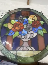 Stained Glass Window Floral