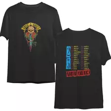 Guns And Roses Tshirt, Guns N' Roses Shirt, World Tour 2023 Shirt 2 Sided