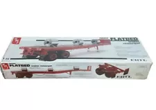 AMT FRUEHAUF 40' FLAT BED TRAILER KIT 1/25 #6690 SEALED KIT