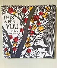 Nikki McClure 2022 Calendar "This Is For You" Papercut Olympia