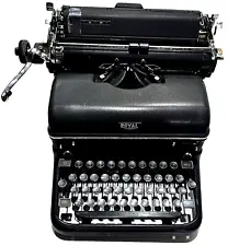 New ListingVintage Royal Manual Typing Black Clean Classic Typewriter Touch Control Works