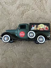 1936 FORD / COCA COLA , DIECAST PICKUP TRUCK (Made in France)