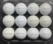 (12) Nike RZN Platinum Tour Level Golf Balls One Dozen 4A