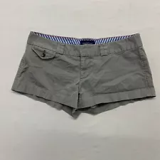 American Eagle Shorts Women’s 8 Gray Cotton Blend