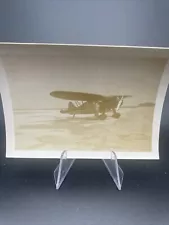 Vintage Aircraft Photo, 1936 Waco QC Custom Cabin biplane.