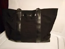 Used Calvin Klein Black Tote Bag On SALE FOR $15