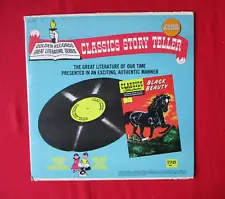 CLASSICS ILLUSTRATED-Black Beauty (1967) Golden Records LP + COMIC