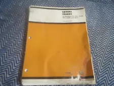 CASE 35 BACKHOE FOR 450 450B 850 850B W14 PARTS CATALOG REFERENCE MANUAL BOOK