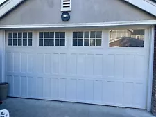 Garage Door Overhead With Motor. Insulated, Aluminum With Fiberglass. 186x95.