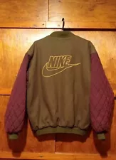 ð¤Vintage Nikeð¤Jacket, Bomber Brown Colour Travis, Size M