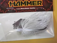 Z-Man Evergreen Chatterbait Jack Hammer -White - 1/2oz