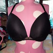 Victoria's Secret 36DD Black Fabulous Push Up Bra Discontinued 2015