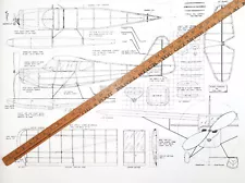 FLEET CANUCK PLANS + CONSTRUCTION ARTICLE for 27” FF Model Airplane