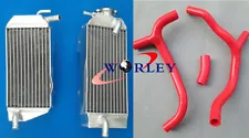 FOR Honda CRF450R CRF 450 R 2009-2012 2010 2011 aluminum alloy radiator & hose (For: 2010 CRF450R)