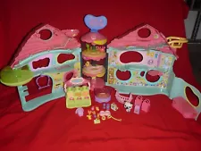 Biggest Littlest Pet Shop House Playhouse Playset Hasbro LPS Figures Accessories