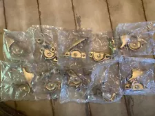 Brass Window Sash Latch (Set Of 10) New Old Stock