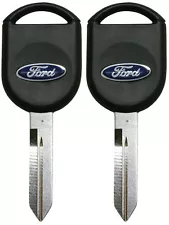 2 Transponder Chip Keys for Ford F150 F250 F350 Explorer & more (For: 2014 Ford Explorer Limited)