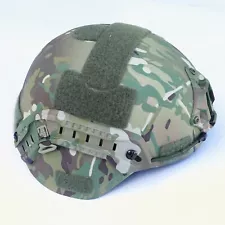 Level IIIA ballistic helmet, MICH style, made with Kevlar - lab tested & video