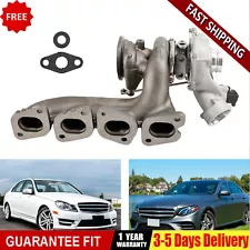 NEW 1× Turbo Turbocharger Kit For Mercedes-Benz C300 C350e E300 GLC300 SLC300 US