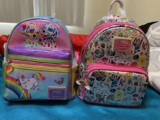 lisa frank loungefly backpack