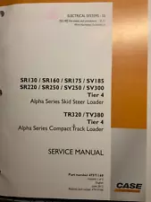 CASE Alpha Series Compact Track Skid Steer Loader Service Manual