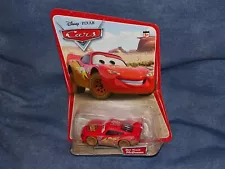 VERY RARE DISNEY PIXAR CARS DIRT TRACK MCQUEEN 2006 DESERT CARD LIMITED 500