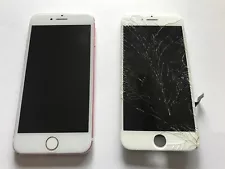 iPhone 6 7 8 Cracked Glass Broken LCD Screen Repair Replacement Mail In Service