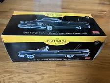 1/18 Sunstar Diecast 1959 Dodge Custom Royal Lancer Convertible Charcoal