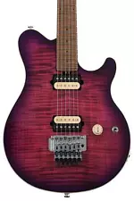 Ernie Ball Music Man Axis Electric Guitar - Olallieberry Flame