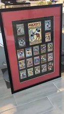 ð¥ð²Framed Mickey Mouse Movie Poster Disney Limited VintageRare Bulk sale 1990s