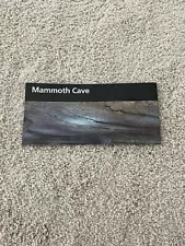 Mammoth Cave map National Park - KY Unigrid Brochure Map GPO 2024 - NEWEST